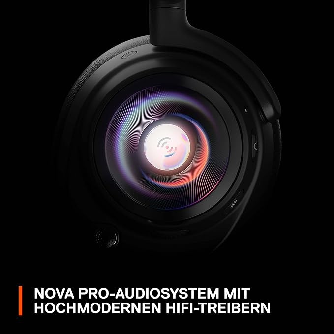 SteelSeries Arctis Nova Pro Wireless Xbox - Multi-System Gaming-Headset – Hi-Fi-Treiber – Active Noise Cancellation – Infinity Power System – Xbox, PC, PS5, PS4, Switch, Smartphone