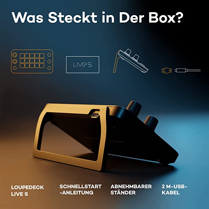 Loupedeck Live S - Die Konsole für volle Stream-Kontrolle, Produktivität und Content Creation. Mit anpassbaren LED-Touch-Buttons, Drehreglern und RGB-Tasten. Für Mac und Windows Loupedeck Live S - Die Konsole für volle Stream-Kontrolle, Produktivität und Content Creation. Mit anpassbaren LED-Touch-Buttons, Drehreglern und RGB-Tasten. Für Mac und Windows