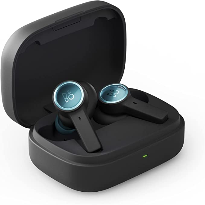 Bang & Olufsen Beoplay EX - Kabelloser Bluetooth Noise Cancelling In-Ear Kopfhörer, 6 Mikrofone, 28 Stdn Akkulaufzeit, Wasserdichte Kopfhörer für Arbeit, Sport, Freizeit + USB-C, Ladebox - Anthra/Oxy