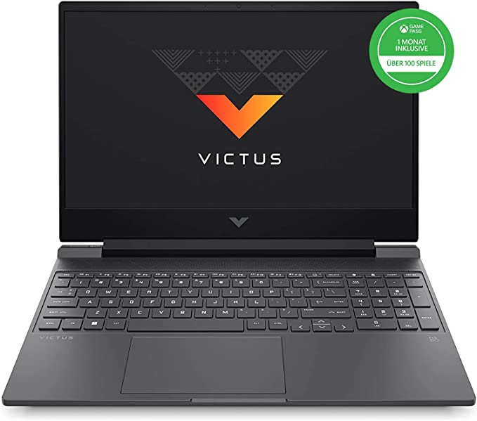 HP VICTUS Gaming Laptop | 15,6" FHD IPS 144Hz Display | AMD Ryzen 5-5600H | 16GB DDR4 RAM | 512GB SSD | NVIDIA GeForce RTX 3050 Ti | Windows 11 Home | QWERTZ Tastatur | Schwarz